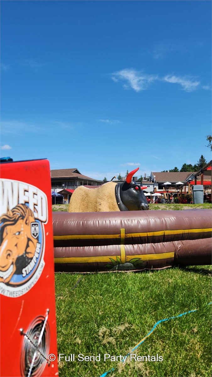 Full Send Fred Mechanical Bull - Party Rentals for hire in Orillia ...