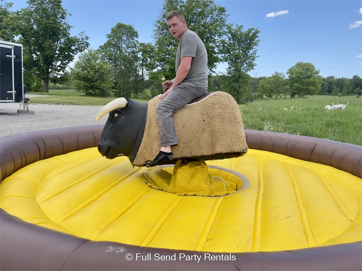 Full Send Fred Mechanical Bull - Party Rentals for hire in Orillia ...